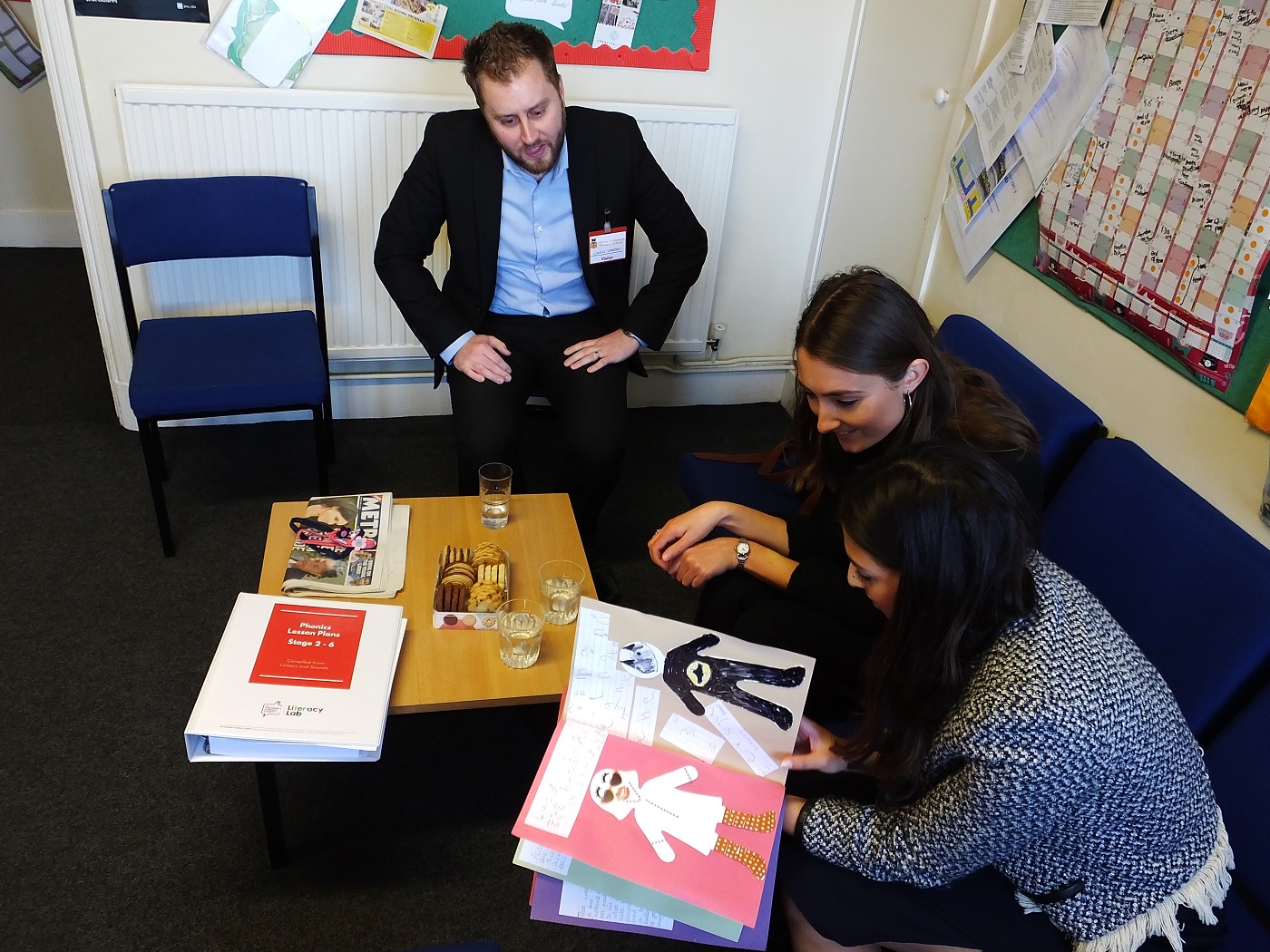 Haggie Partners gets a taste of our Literacy Lab The Children's